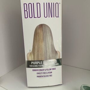 BOLD UNIQ Purple Shampoo for Blonde Hair